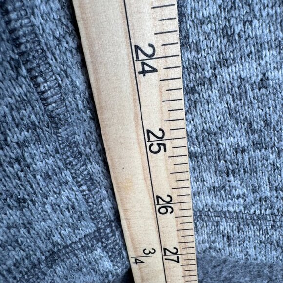 Woolrich Gray Colorblock Better Sweater Knit 1/4 Zip Pullover Men's SZ LG - Picture 5 of 6